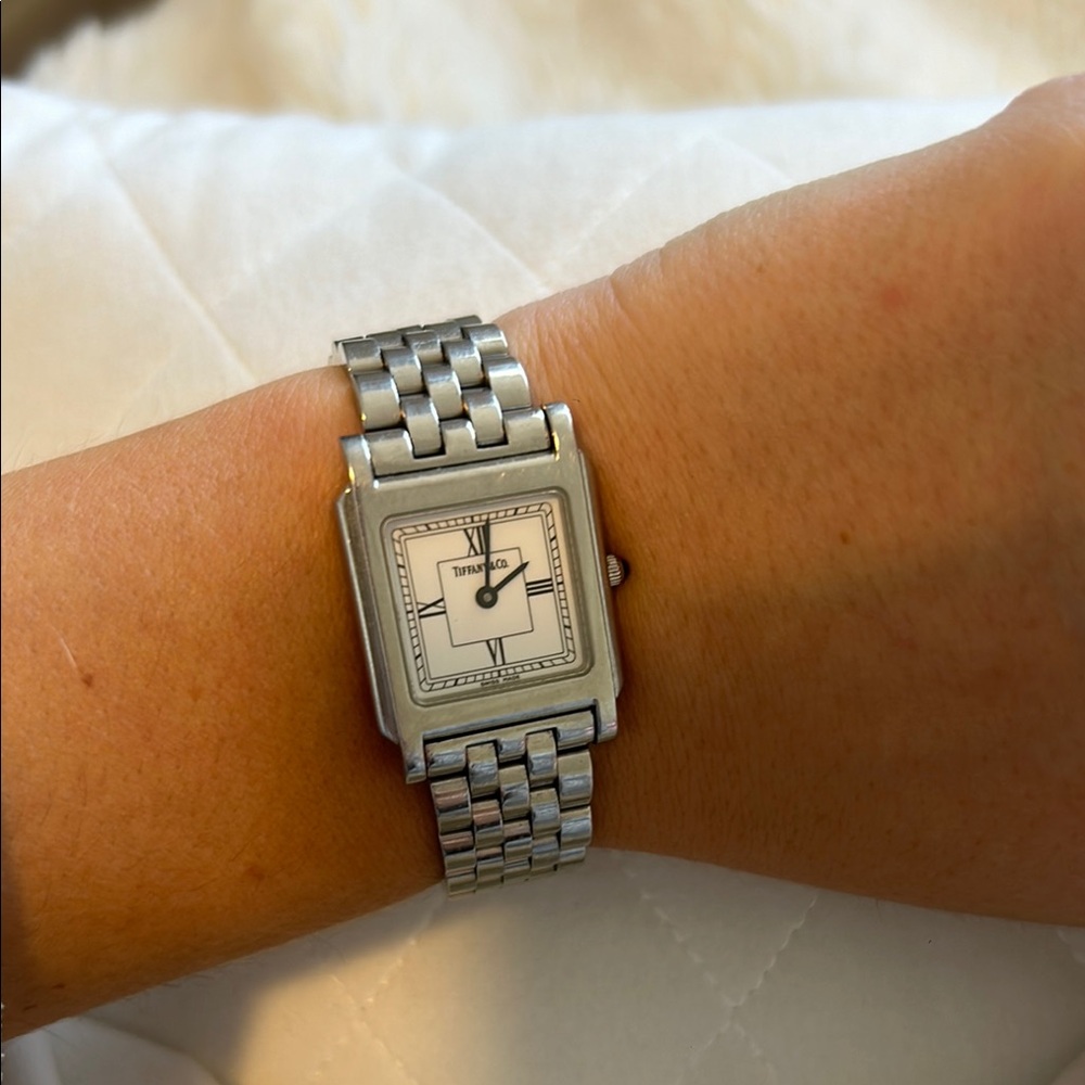Tiffany Stainless Steel Square face women’s watch